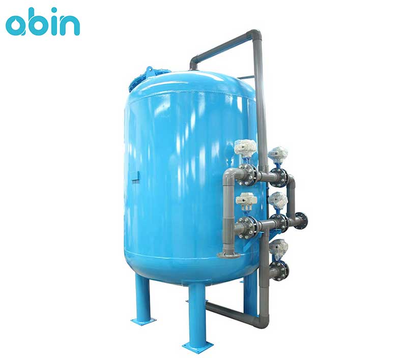 فیلتر شنی فلزی رخشاب  با ظرفیت 6.3 متر مکعب در ساعت