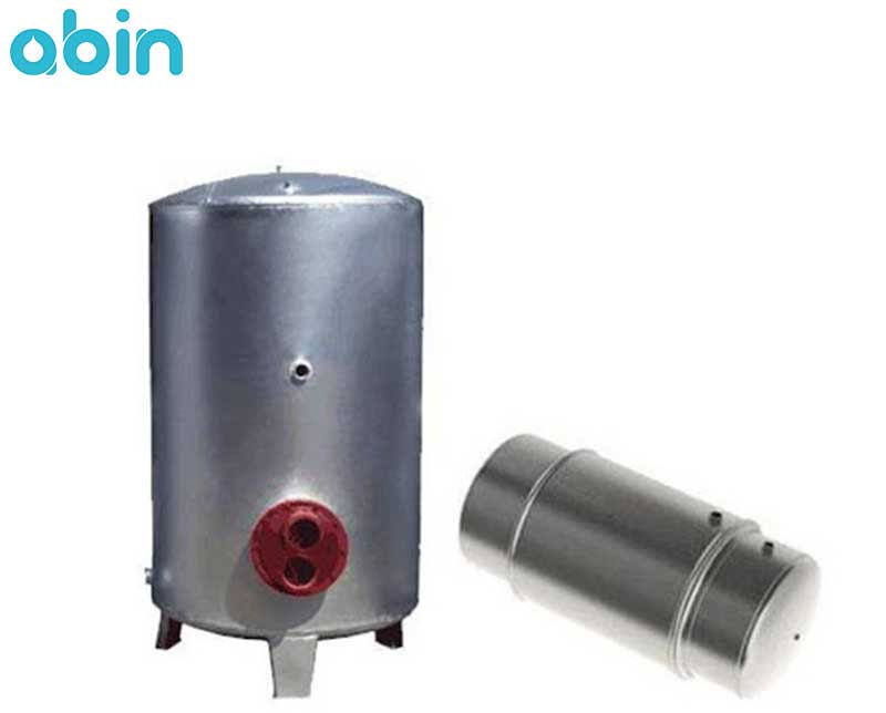 منبع کویل دار ایستاده 500 لیتری 