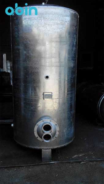 منبع کویل دار ایستاده آب گرم رخشاب 2000 لیتری